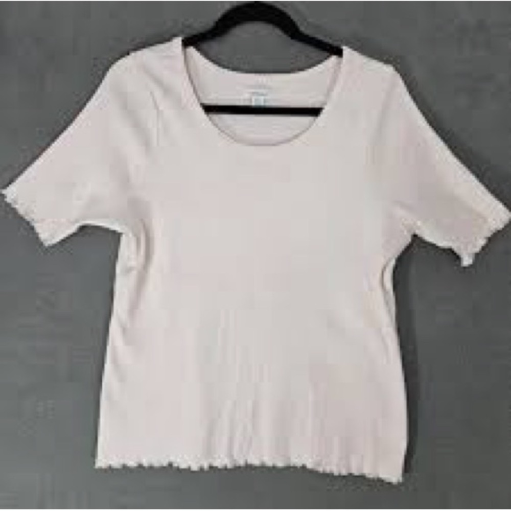 Sundance Cream Short Sleeve Top